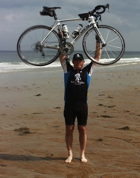Hughes cycling training client Philip Schoenig